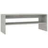 vidaXL Couchtisch Betongrau 100x40x40 cm Holzwerkstoff