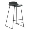 Venture Home Barhocker 2 Stk. Wave Kunststoff Schwarz