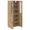 vidaXL Highboard Artisan-Eiche 69,5 x 34 x 90 cm Holzwerkstoff