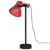 vidaXL Schreibtischlampe 25 W Rot 15x15x55 cm E27
