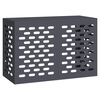 vidaXL Klimaanlagenabdeckung Anthrazit 90 x 40 x 60 cm Stahl