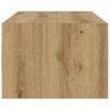 vidaXL TV-Schrank mit LED-Leuchten Artisan-Eiche 100x35,5x25 cm