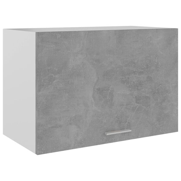 vidaXL H&auml;ngeschrank Betongrau 60x31x40 cm Holzwerkstoff