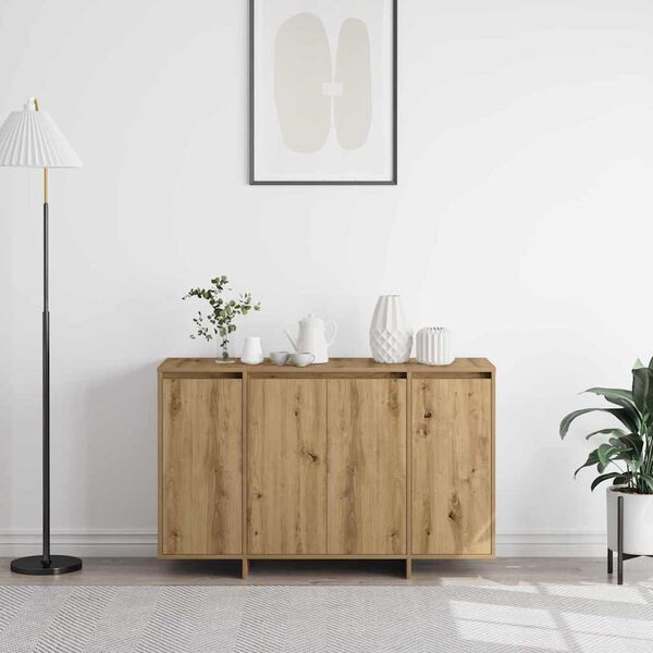 vidaXL Sideboard Artisan-Eiche 120 x 41 x 75 cm Holzwerkstoff