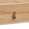 vidaXL TV-Schrank 115x30x40 cm Paulownia Holz