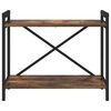 vidaXL B&uuml;cherregal Ger&auml;ucherte Eiche 60 x 30 x 50 cm Holzwerkstoff