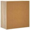vidaXL Sideboard Sonoma-Eiche 79x38x80 cm Holzwerkstoff