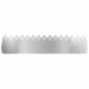 vidaXL Rasenkanten 20 stk. 103 x 0,05 x 22 cm Edelstahl Silber