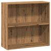 vidaXL B&uuml;cherregal Artisan-Eiche 80x30x77 cm Holzwerkstoff