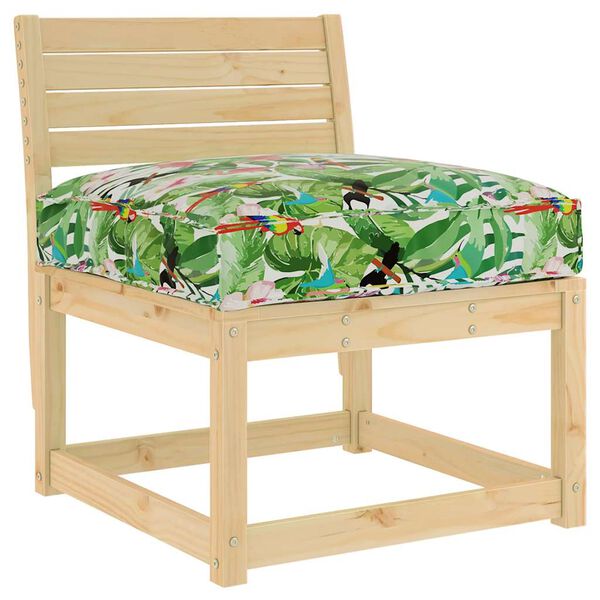 vidaXL Pallet-Kissen f&uuml;r geeignete Sitze Mehrfarbig 70 x 70 x 12 cm