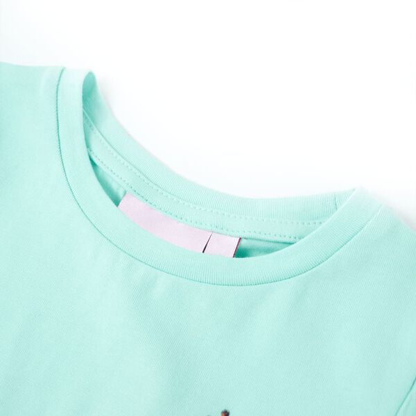 Kinder-T-Shirt Hellblau 140