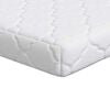 vidaXL Matratze Wei&szlig; 60 x 120 cm Jacquard-Stoff