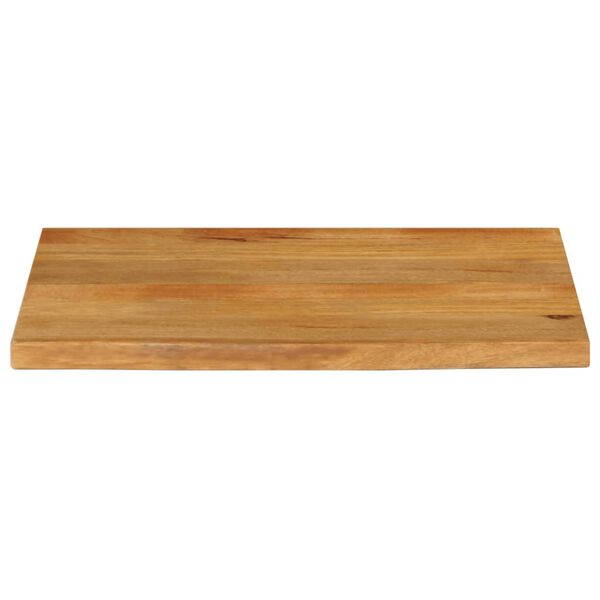 vidaXL Tischplatte mit Baumkante 70x60x2,5 cm Massivholz Mango