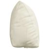 vidaXL R&uuml;ckenkissen Creme 60 x 20 x 50 cm Cordstoff