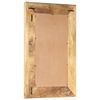 vidaXL Spiegel Handgeschnitzt 80x50x2,6 cm Massivholz Mango