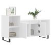 vidaXL TV-Schrank Wei&szlig; 100x35x55 cm Holzwerkstoff