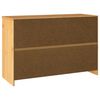 vidaXL Sideboard Drammen Eiche 114 x 43 x 75,5 cm Massivholz Kiefer