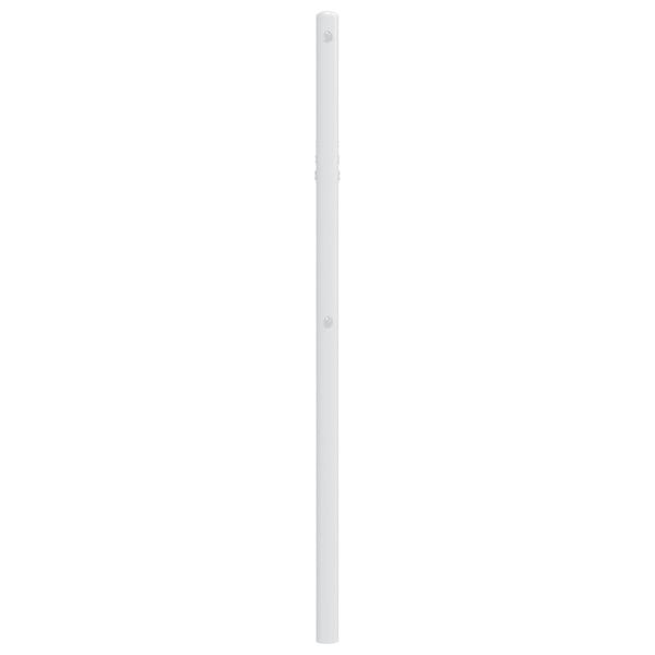 vidaXL Ersatz-Kopfteil Metall Wei&szlig; 90 cm