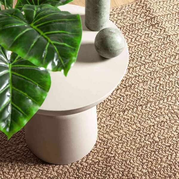 vidaXL Teppich 140x200 cm Jute-Optik Innen und Außen