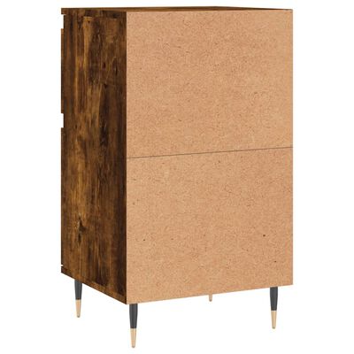 vidaXL Sideboard Räuchereiche 40x35x70 cm Holzwerkstoff