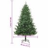 vidaXL K&uuml;nstlicher vorbeleuchteter Weihnachtsbaum Gr&uuml;n 180 cm