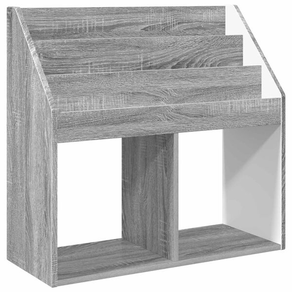vidaXL Kinderregal Graues Sonoma 72,5 x 29,5 x 69 cm Holzwerkstoff
