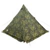 vidaXL Tipi-Familienzelt 6 Personen Tarnmuster Wasserdicht