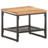 vidaXL Beistelltisch 40x40x35 cm Akazie Massivholz