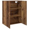 vidaXL Wandschrank 2 pcs Altholz 69,5 x 34 x 90 cm Holzwerkstoff
