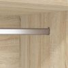 vidaXL Kleiderschrank Sonoma-Eiche 50x50x200 cm Holzwerkstoff