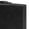 vidaXL Wandlautsprecher Stereo 2 Stk. Schwarz Indoor Outdoor 80 W