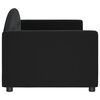 vidaXL Tagesbett Schwarz 80x200 cm Samt