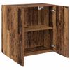 vidaXL Wandschrank Wandmontiert Altholz 60 x 31 x 60 cm Holzwerkstoff