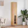 vidaXL Highboard Sonoma-Eiche 34,5x34x180 cm Holzwerkstoff