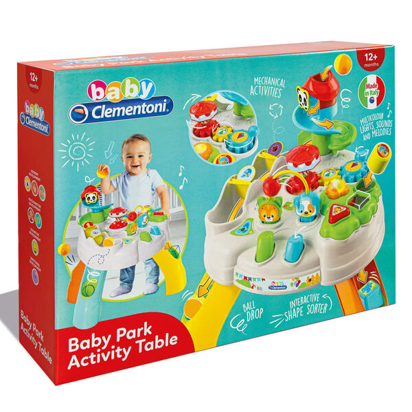 Clementoni Baby Spieltisch Park Mehrfarbig