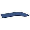 vidaXL 4-Bow Bimini Top Marineblau 243x(230-244)x137 cm