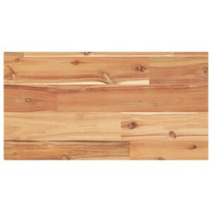 vidaXL Schweberegal 40x20x2 cm &Ouml;lbeschichtung Massivholz Akazie