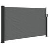 vidaXL Ausziehbare Seitenmarkise Anthrazit 120x500 cm