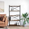 vidaXL B&uuml;cherregal Ger&auml;ucherte Eiche 80 x 30 x 155 cm Holzwerkstoff