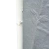 vidaXL Zeltstoff ohne Gestell Grau 12 x 6 m PE