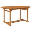 vidaXL 7-tlg. Garten-Essgruppe Massivholz Akazie 150-200 cm