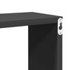 vidaXL W&uuml;rfelregale 2 Stk. Grau 30x15x30 cm