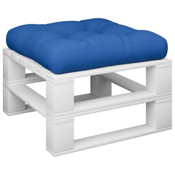 vidaXL Palettenkissen K&ouml;nigsblau 60x60x12 cm Stoff