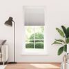 vidaXL Plissee Hellgrau 90x200 cm Stoffbreite 89,4 cm Polyester