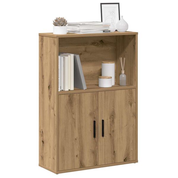 vidaXL B&uuml;cherregal Artisan-Eiche 60x24x85 cm Holzwerkstoff