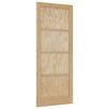 vidaXL Interior T&uuml;r Natur 86 x 211 cm Sperrholz