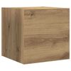 vidaXL TV-Schrankset Wandmontiert 8 pcs Artisan-Eiche Holzwerkstoff