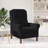 vidaXL Sessel Schwarz 76 x 94 x 102 cm Samt