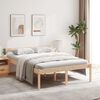 vidaXL Seniorenbett 140x190 cm Massivholz Kiefer