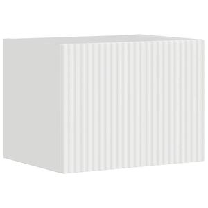 vidaXL TV-Wandschrank Gl&auml;nzend Wei&szlig; 60 x 31 x 29,5 cm Holzwerkstoff